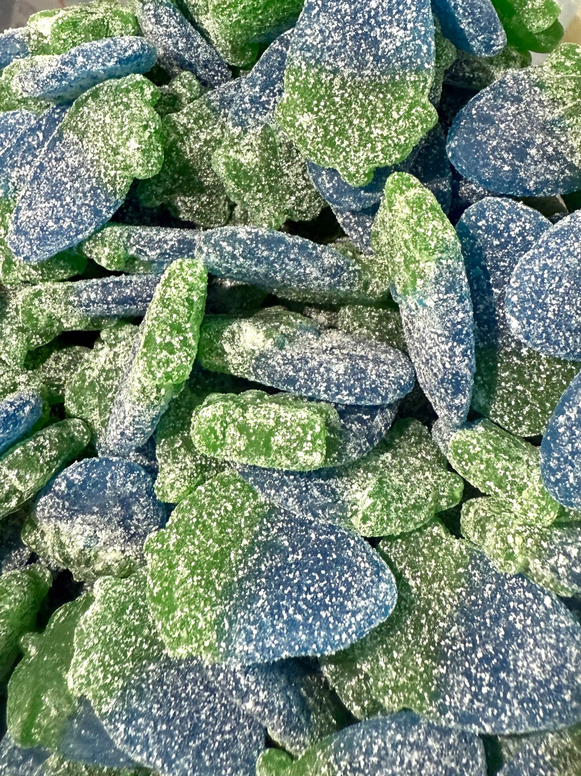 fizzy Blue Raspberries (vegan)