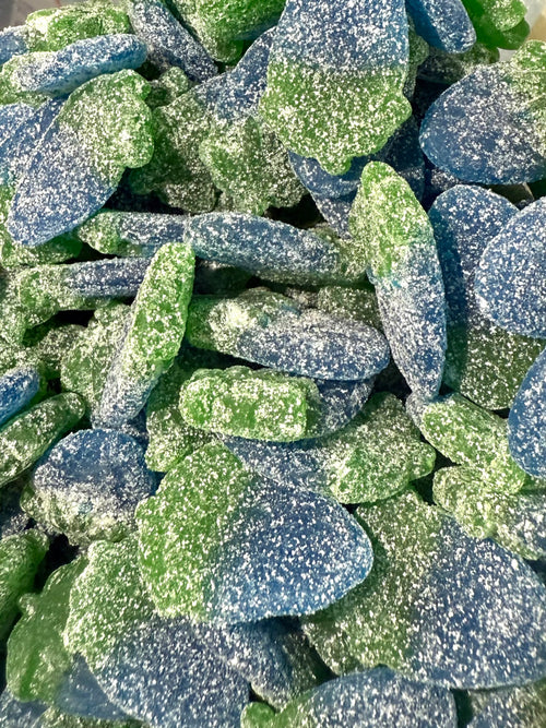 fizzy Blue Raspberries (vegan)