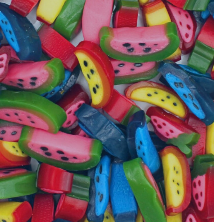 Liquorice Fruit Peelable Slices