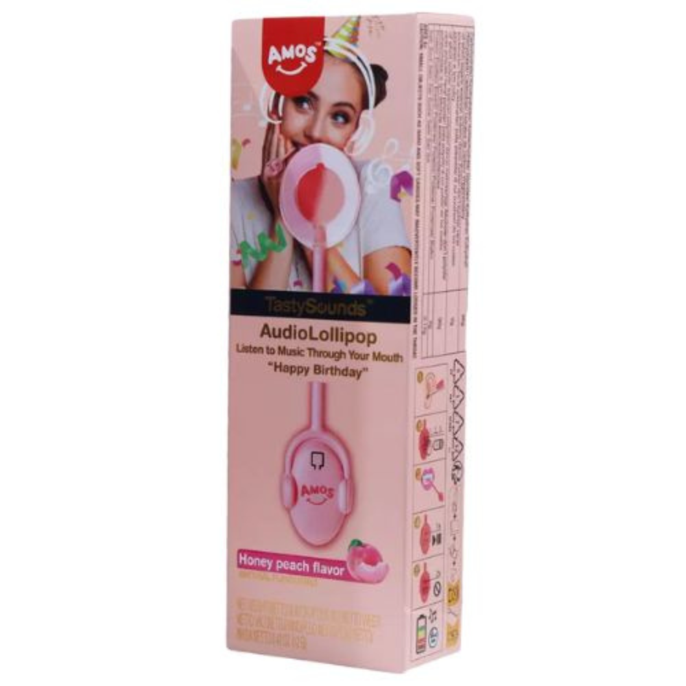 AMOS Audio Lollipop listen to music through your mouth