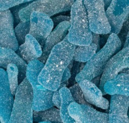 Giant Fizzy Bottles (Blue Raspberry, Bubble Gum, Cherry Cola)