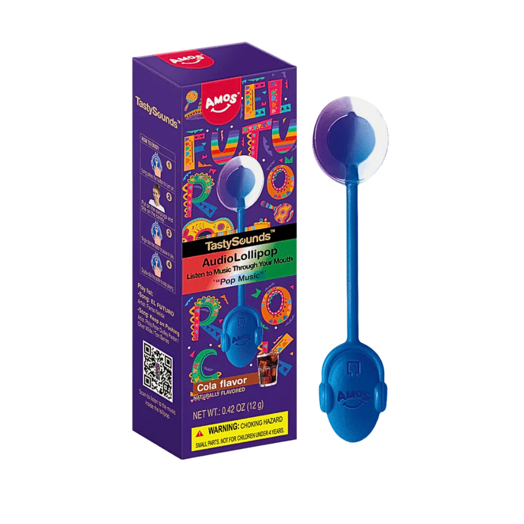 AMOS Audio Lollipop listen to music through your mouth