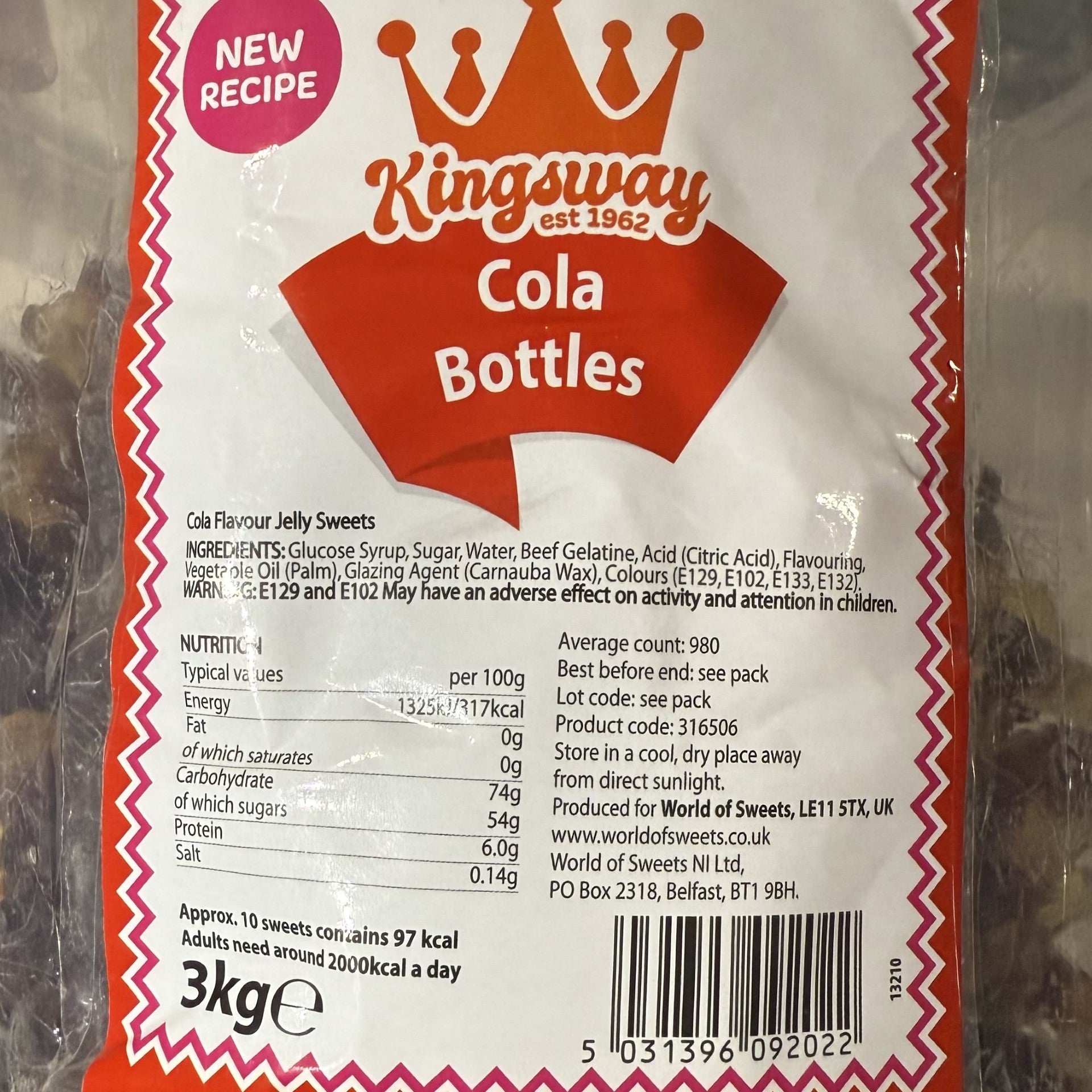 Small Cola Bottles