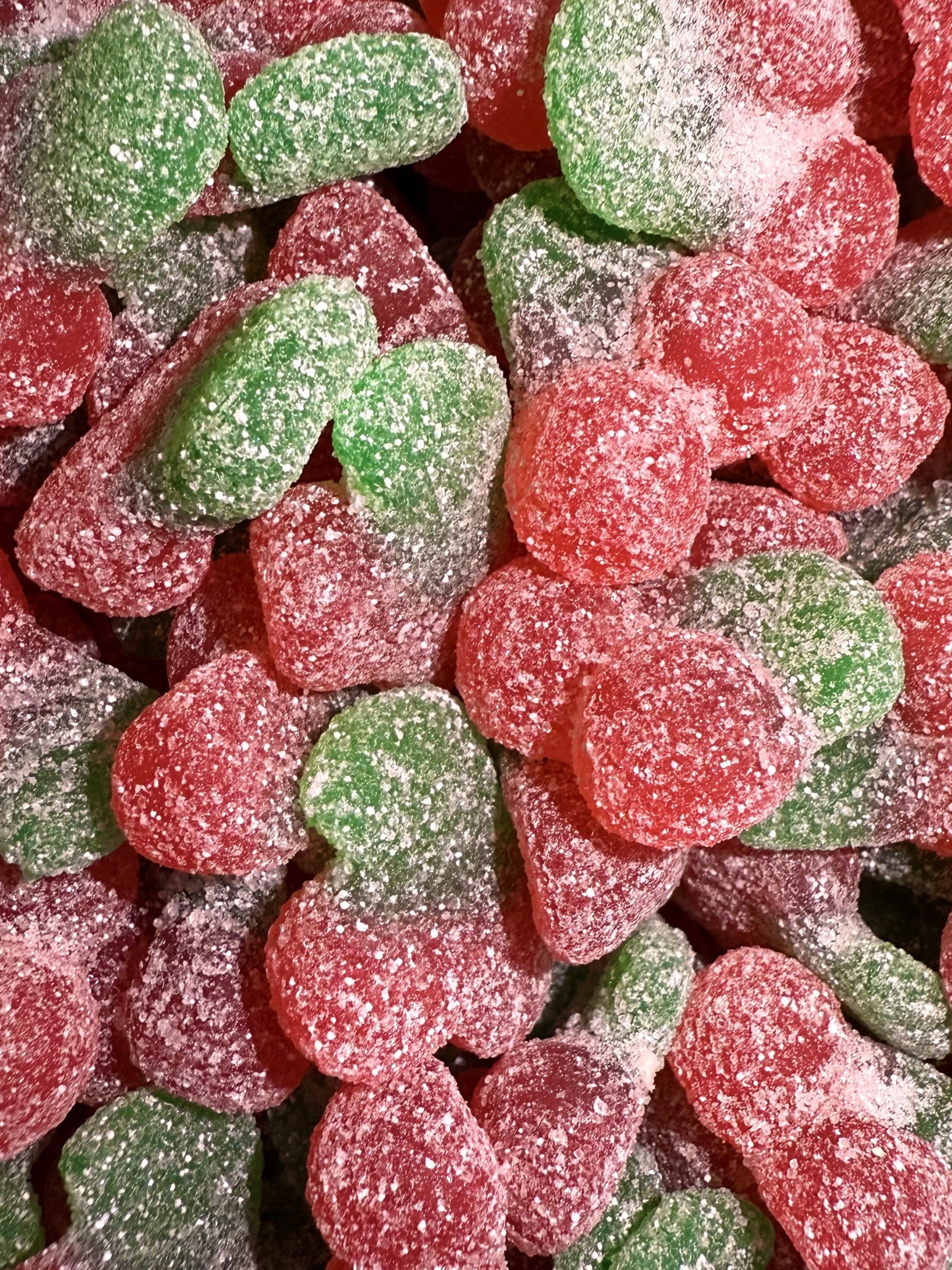 Cherries Fizzy and Non Fizzy (vegan)