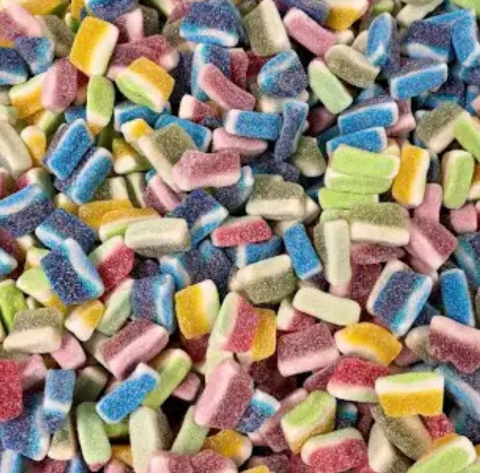 Fizzy Fruit Slices (Watermelon, Blue Raspberry, Strawberry, Lime, Pina Colada, Cherry)