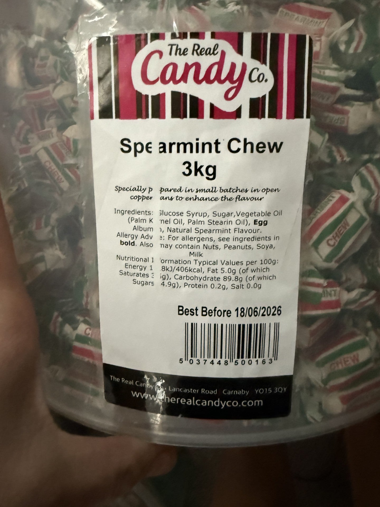 Spearmint Chews