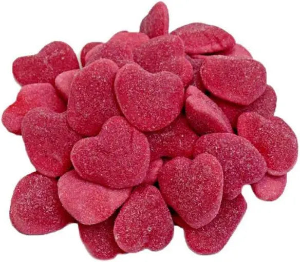 Jelly Filled Hearts (Blue Raspberry, Strawberry)