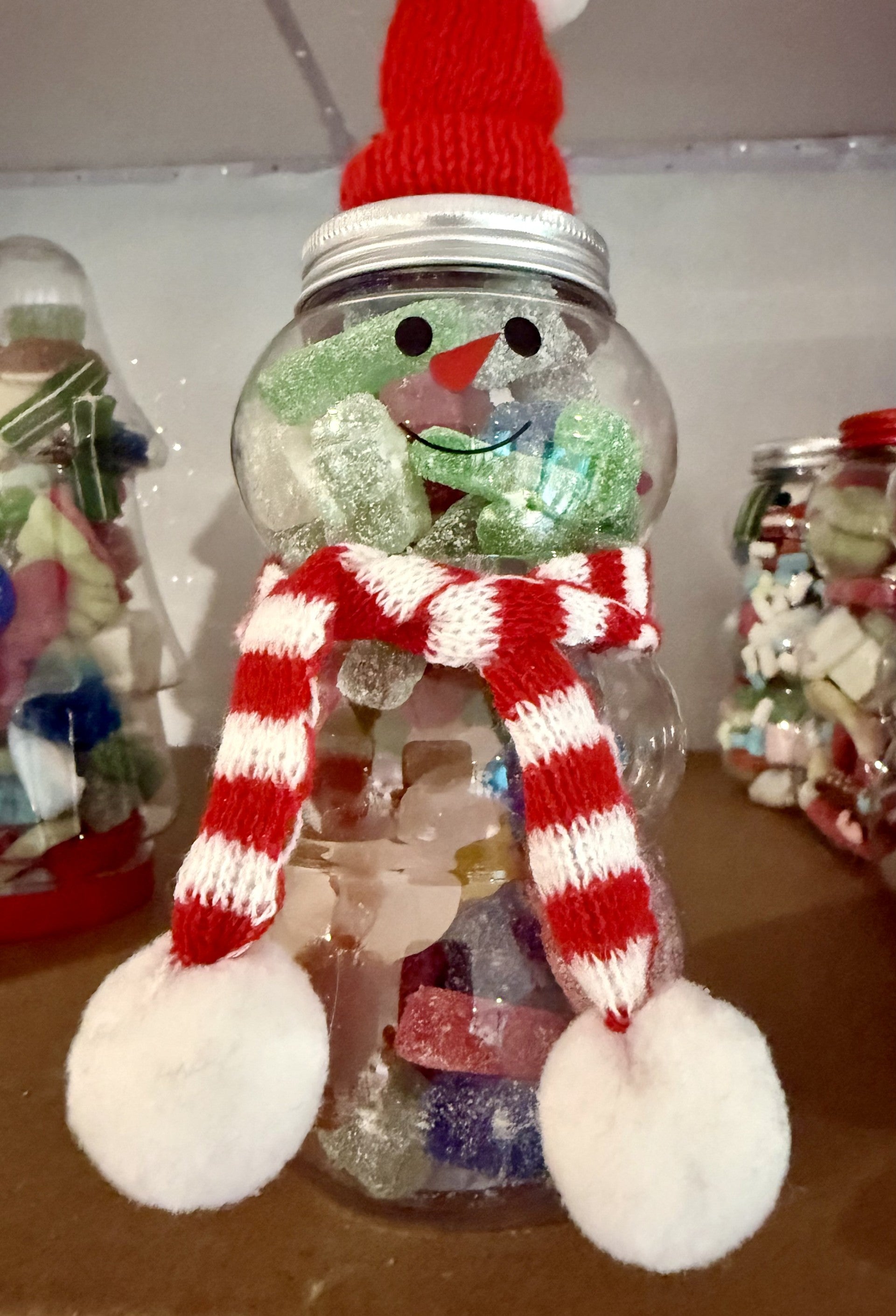 Christmas Snowman with Deluxe Christmas Mix or Vegan Christmas Sweets