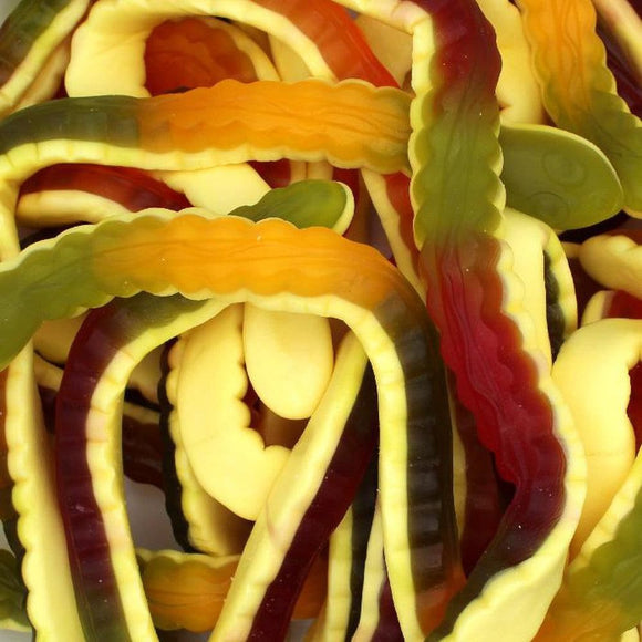 Haribo Yellow Bellies Giant snakes